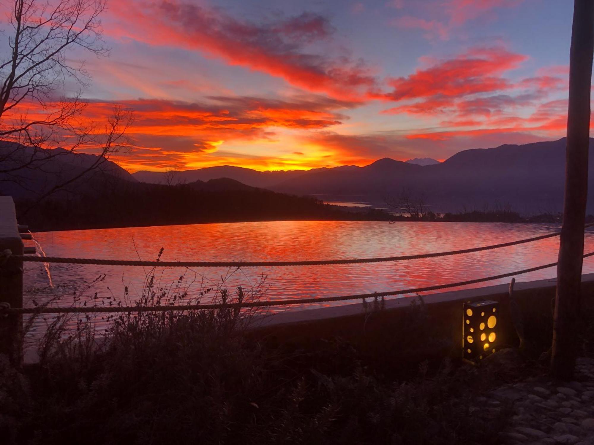 Agriturismo Voeuja Lago Maggiore Луино Экстерьер фото