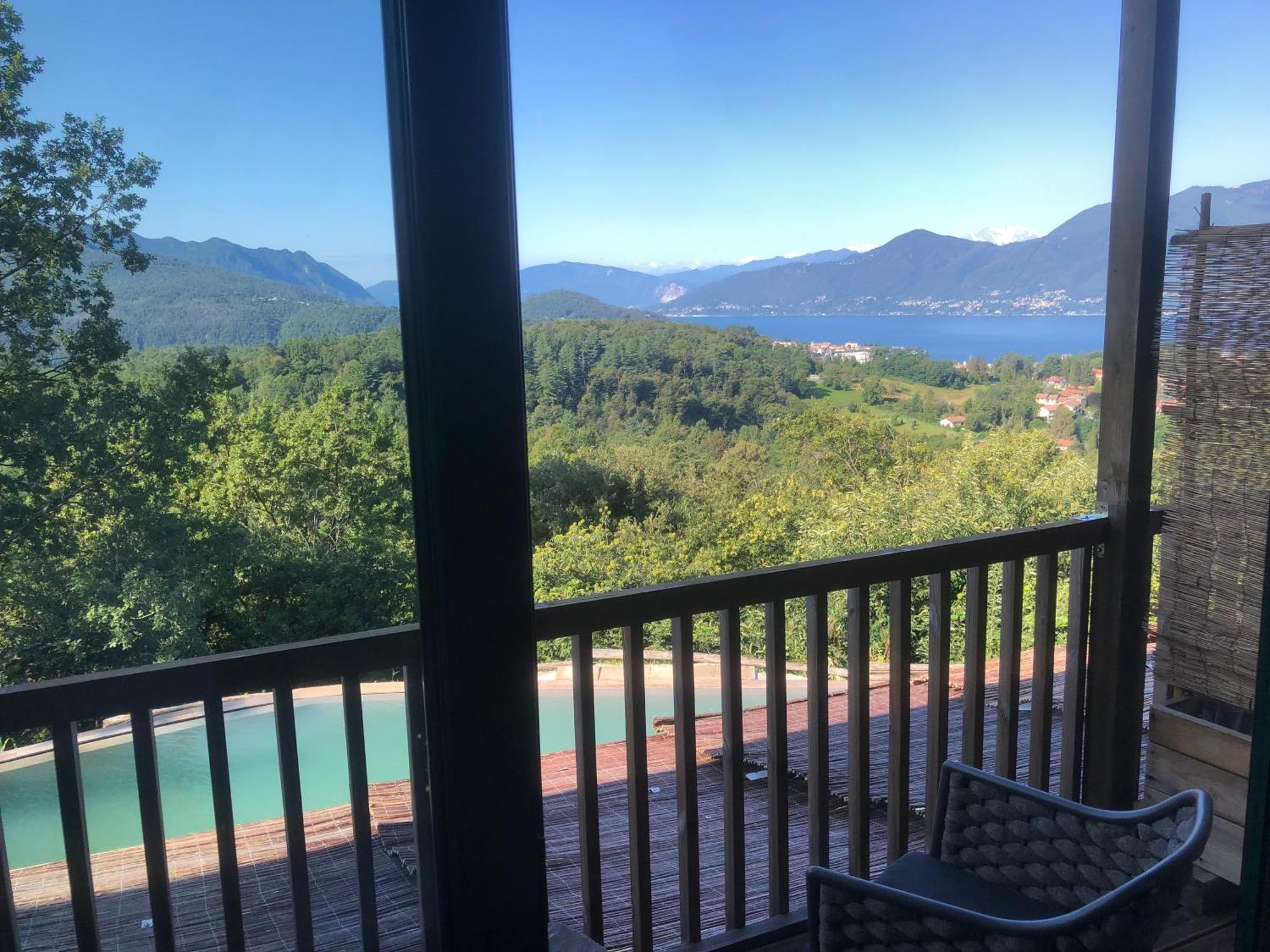 Agriturismo Voeuja Lago Maggiore Луино Экстерьер фото